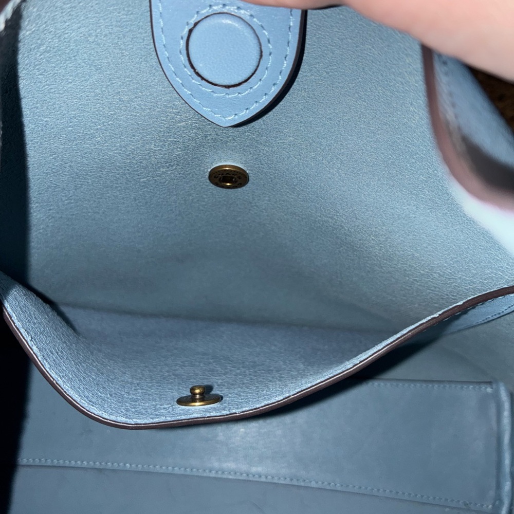 Coach Brooklyn 28 in Bluebell with Matching Wallet - Picture 7 of 11